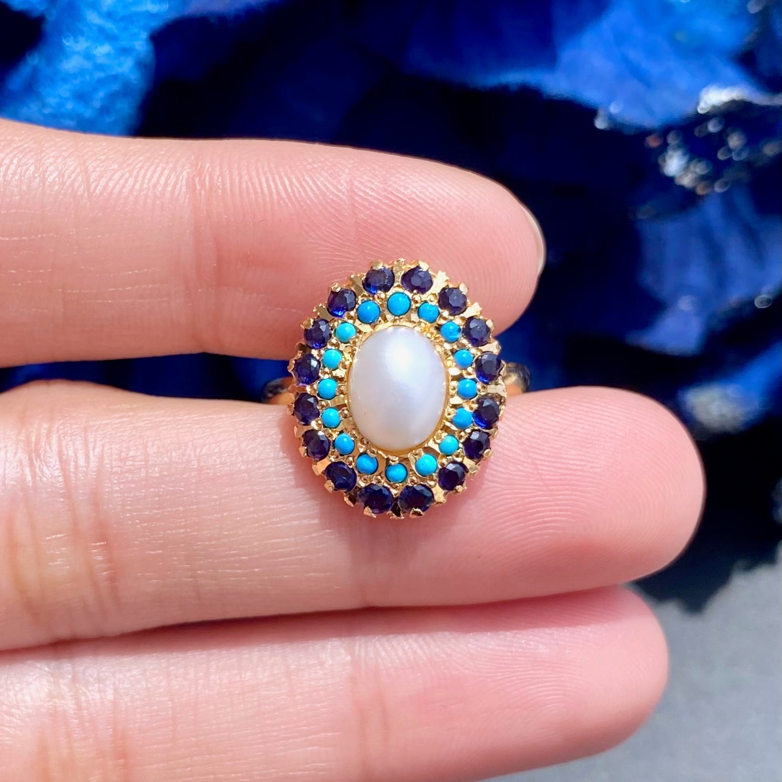 Stylish Women's Ring | Gold Plated on Silver | Silver Ring to Gift Her