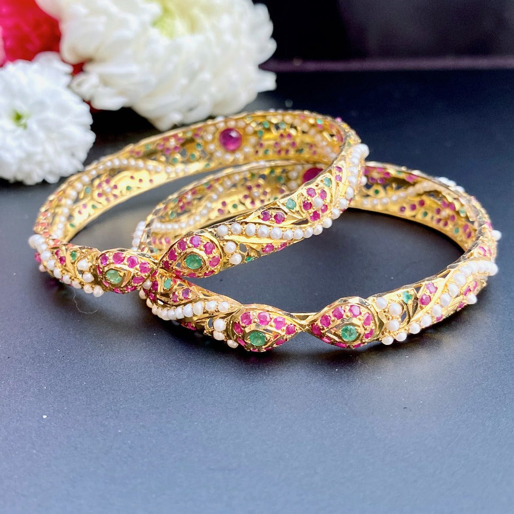 22k Gold Taper Kada GBNG 006
