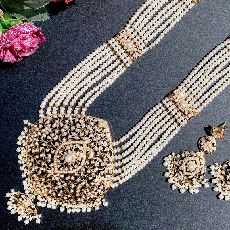 Rani Set Shop Exquisite 22k Gold Rani Haar Sets Online