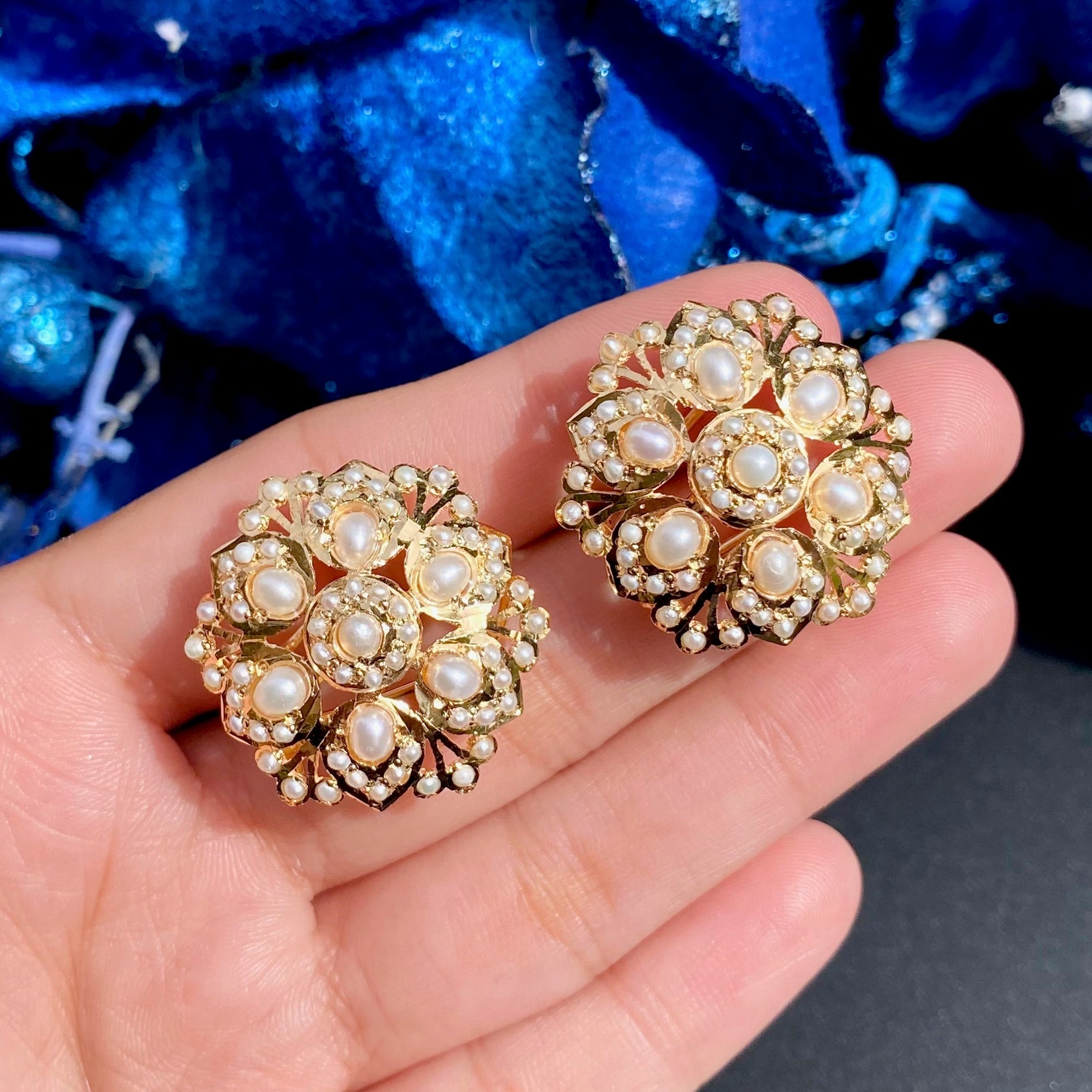 hyderabadi pearl studs