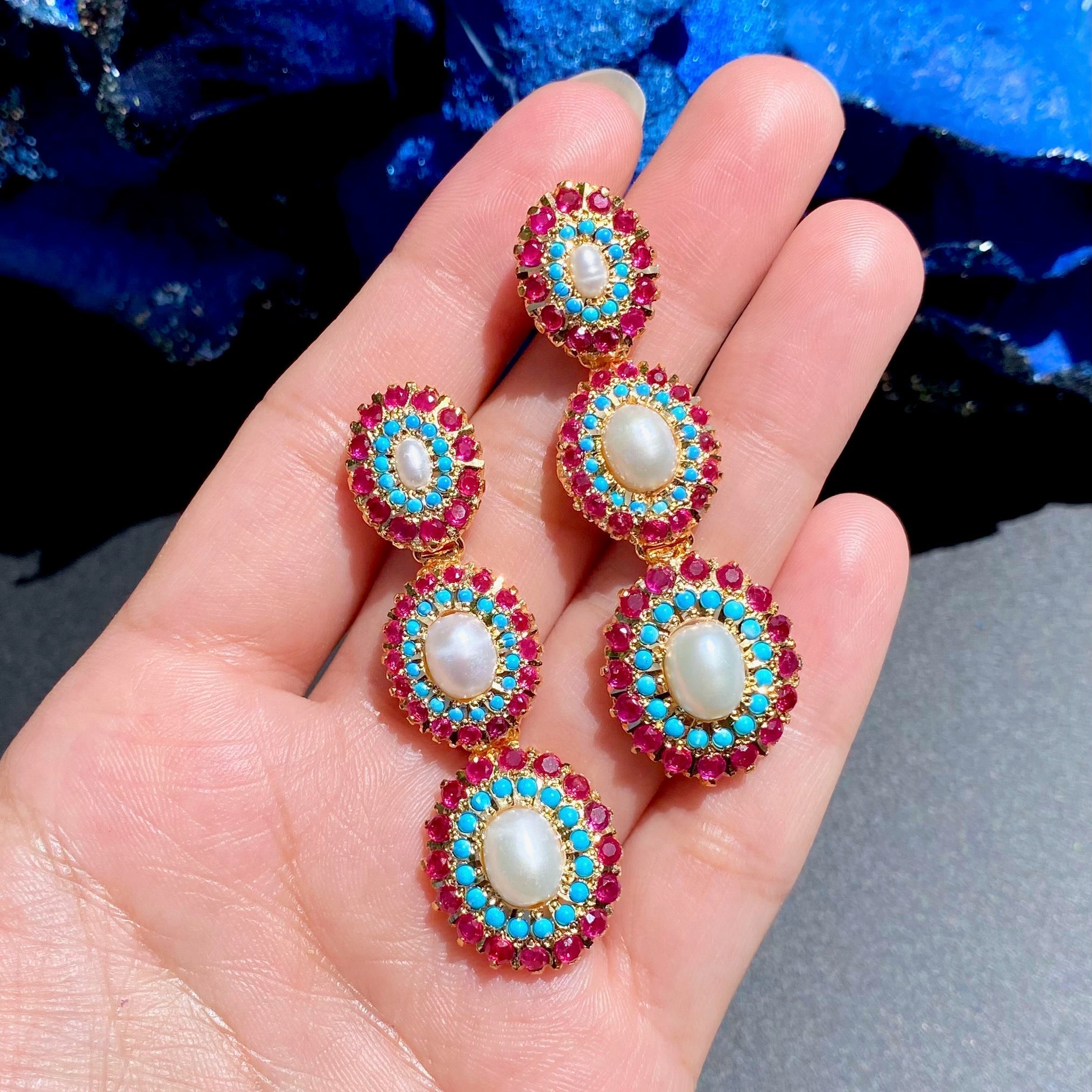 ethnic indian pakistani earrings