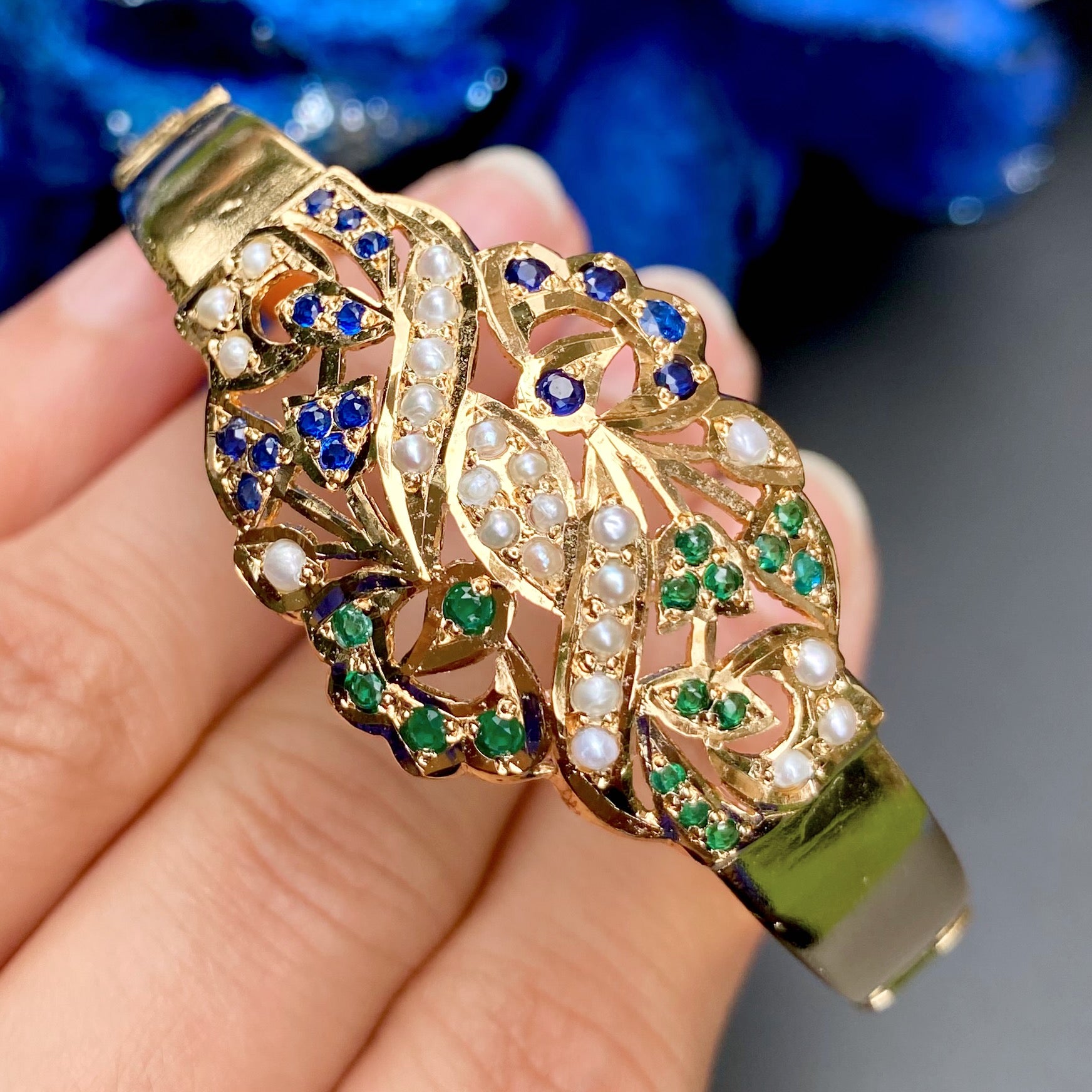 Traditional Cuff Bracelet for Women | Old School Design