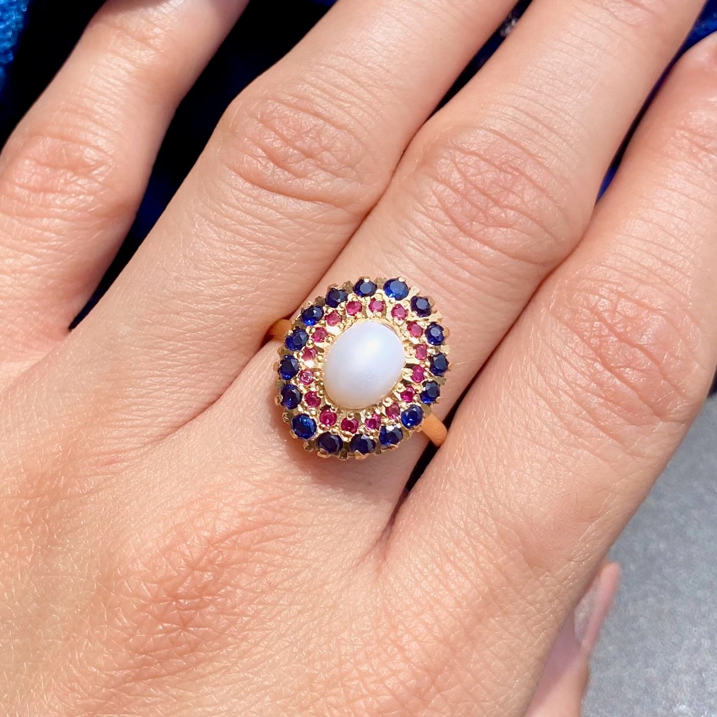 Exquisite Ladies' Ring | Gold Plated on 925 Silver