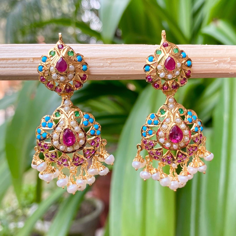 gold plated earrings