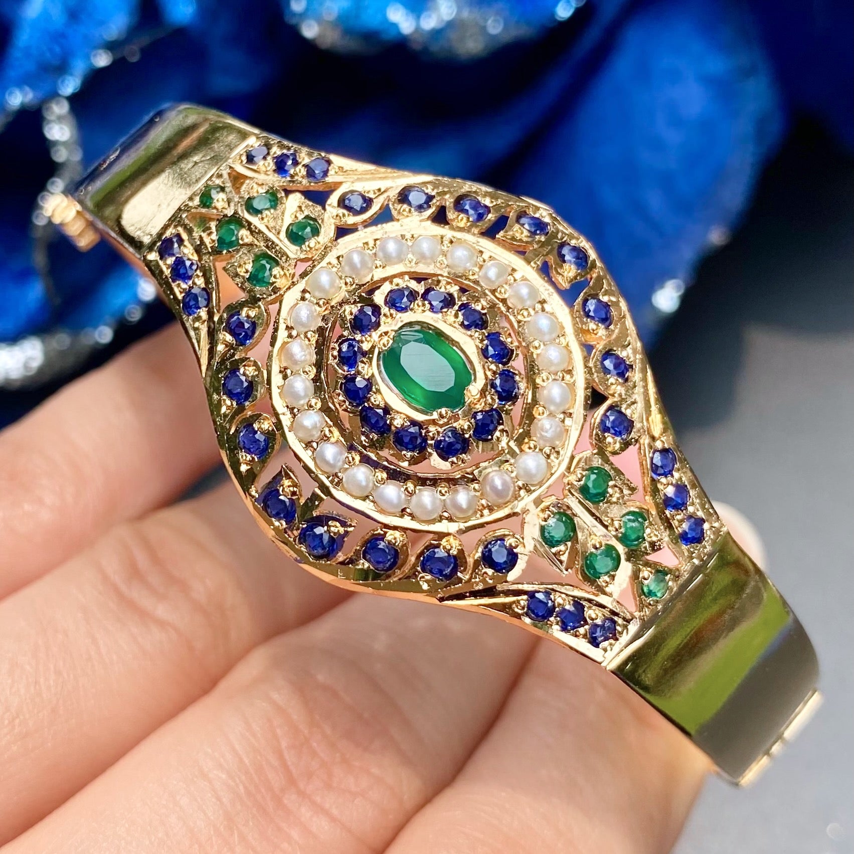 Ladies' Bracelet | Ethnic Indian Fashion Jewelry on Silver