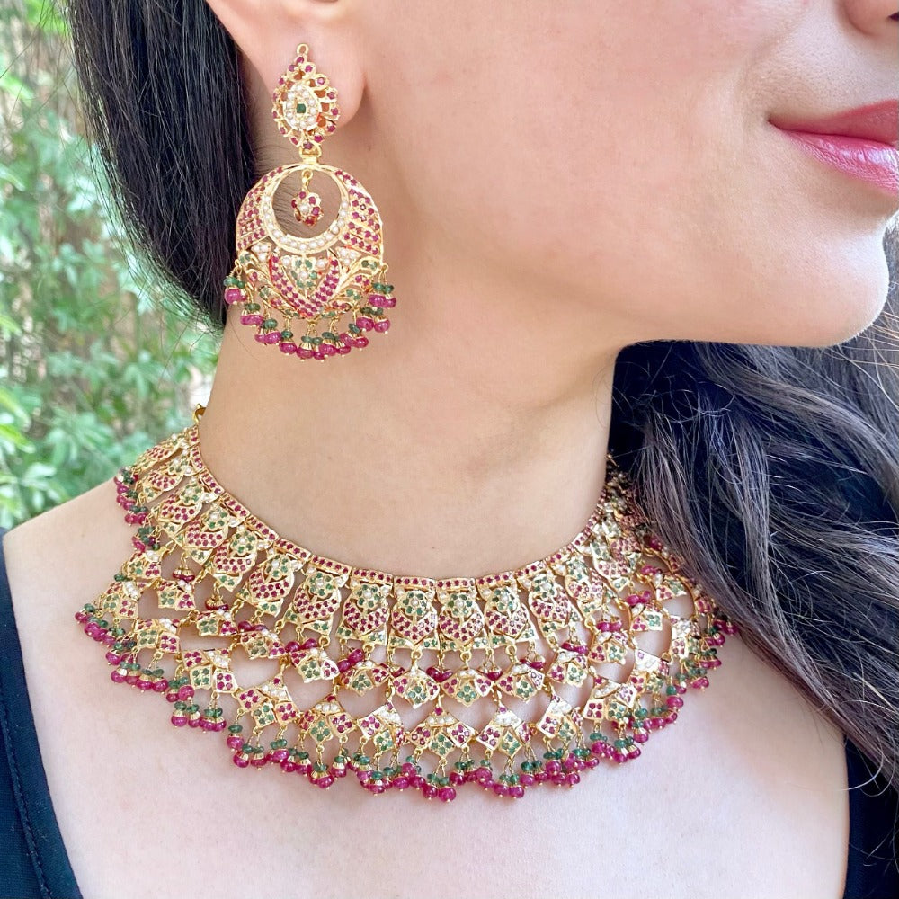 womens jadau jewelry set
