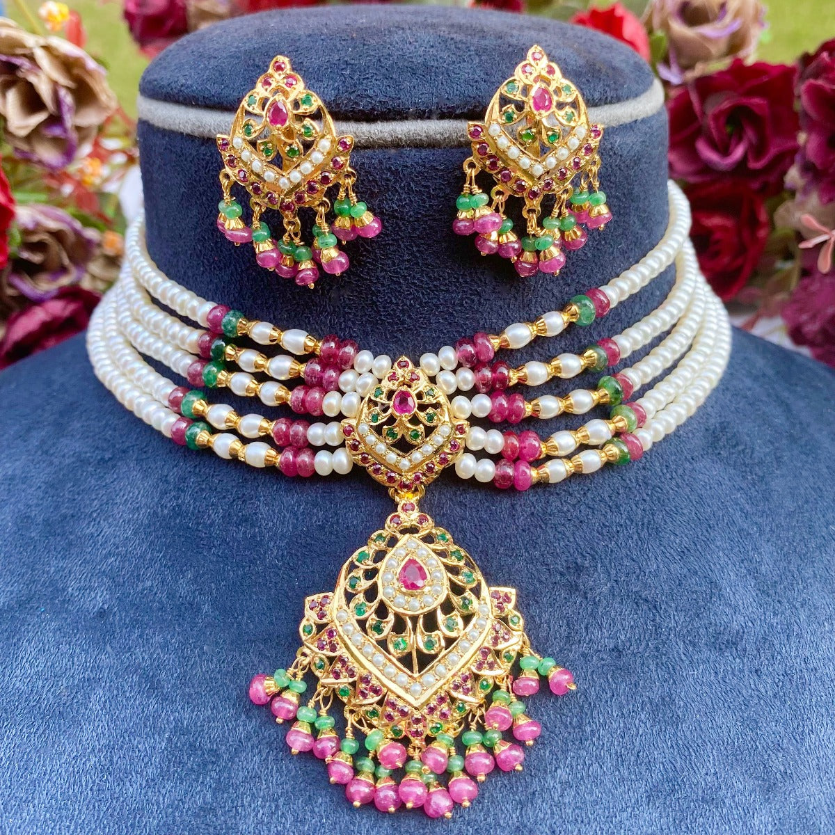 Punjabi deals jadau jewellery