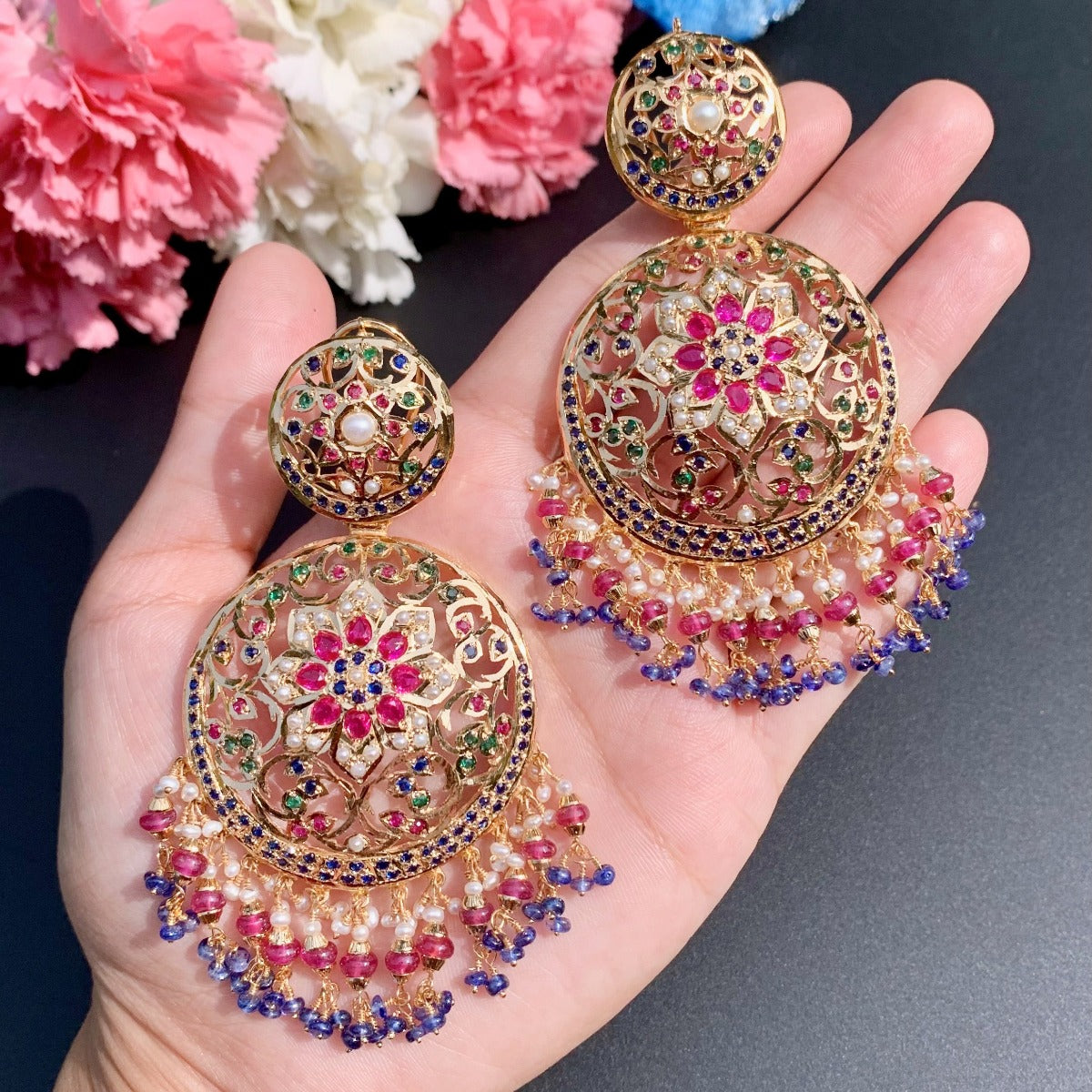 sabyasachi earrings under 30000