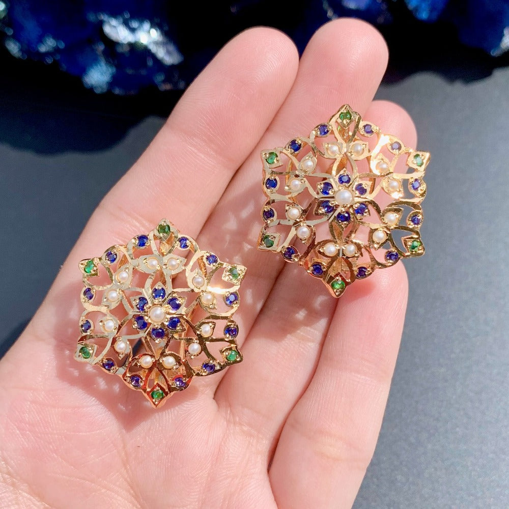 gold plated studs