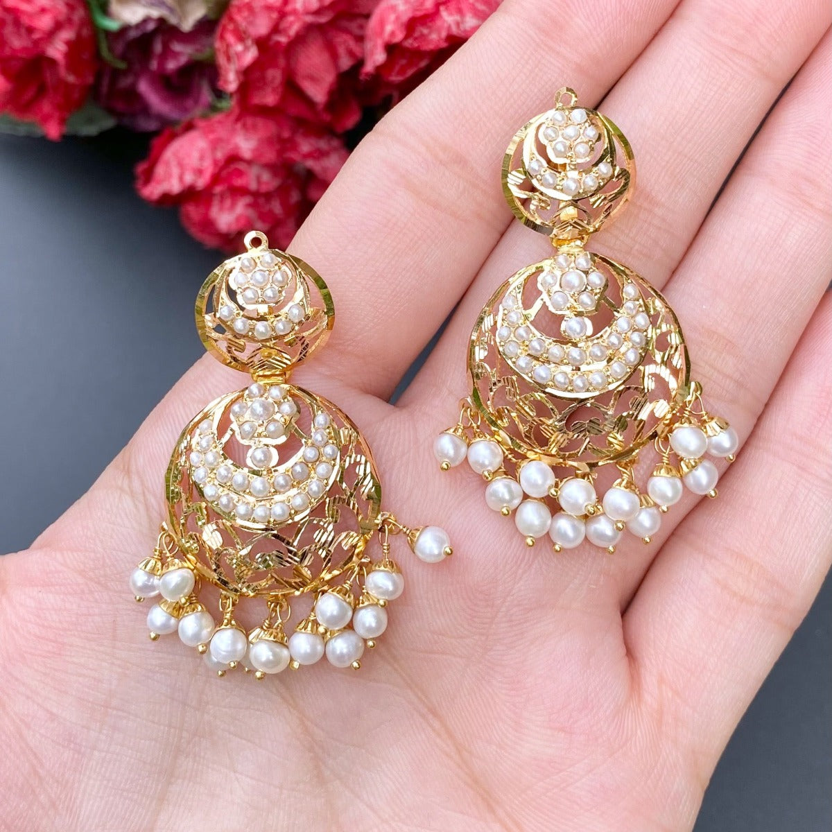 gold earrings with weight latest design 22 karat gold earring party wear  gold earrings latest design - YouTube