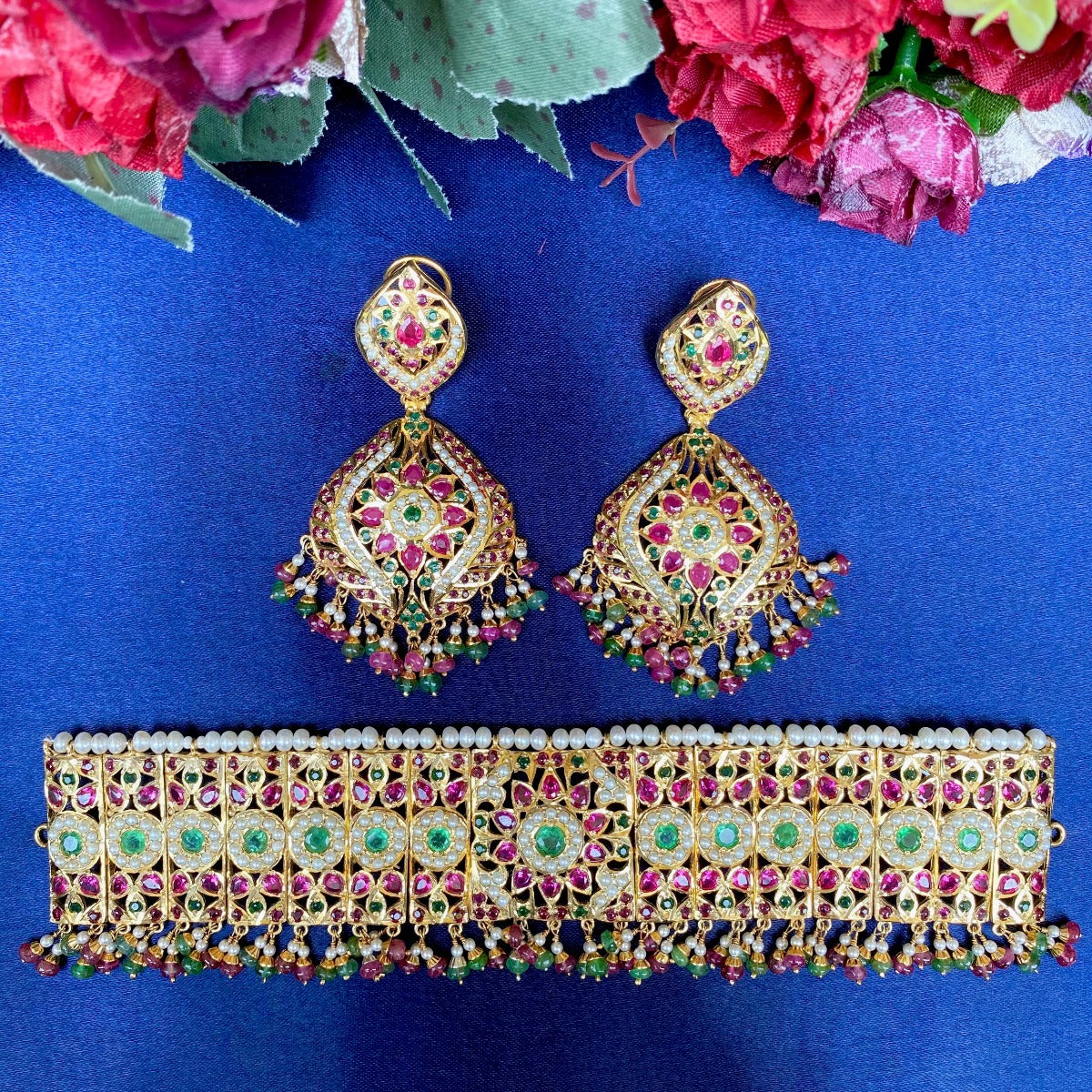 Trending bridal jewellery designs 2021 at Krishna Jewellers Pearls & Gems