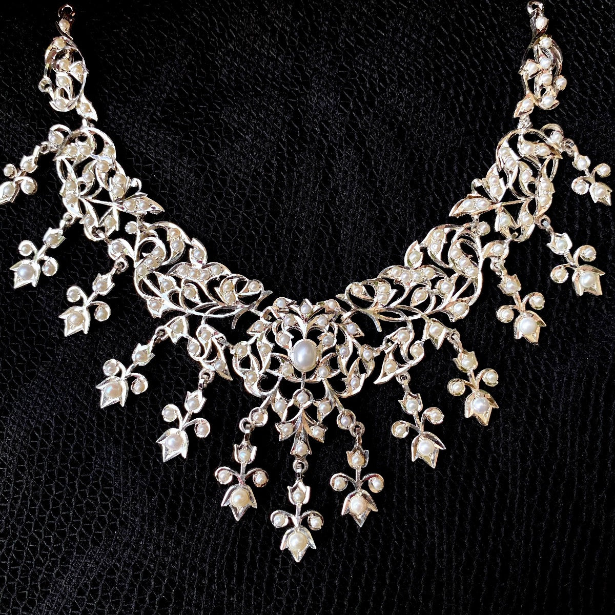 antique seed pearl jewellery