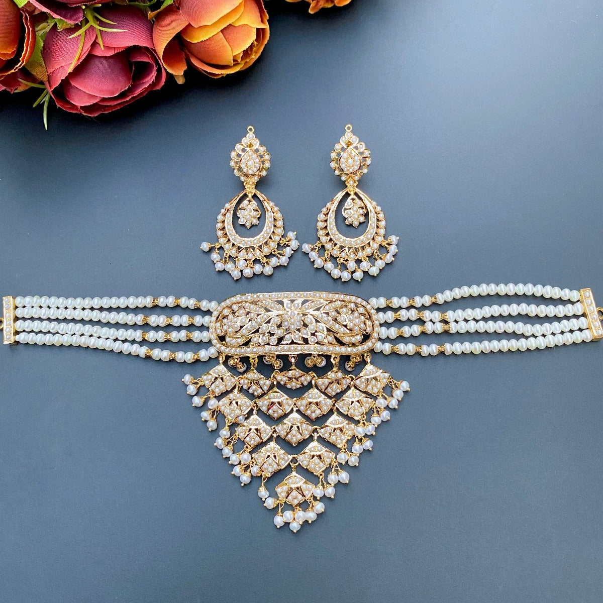 real pearl jewellery sets