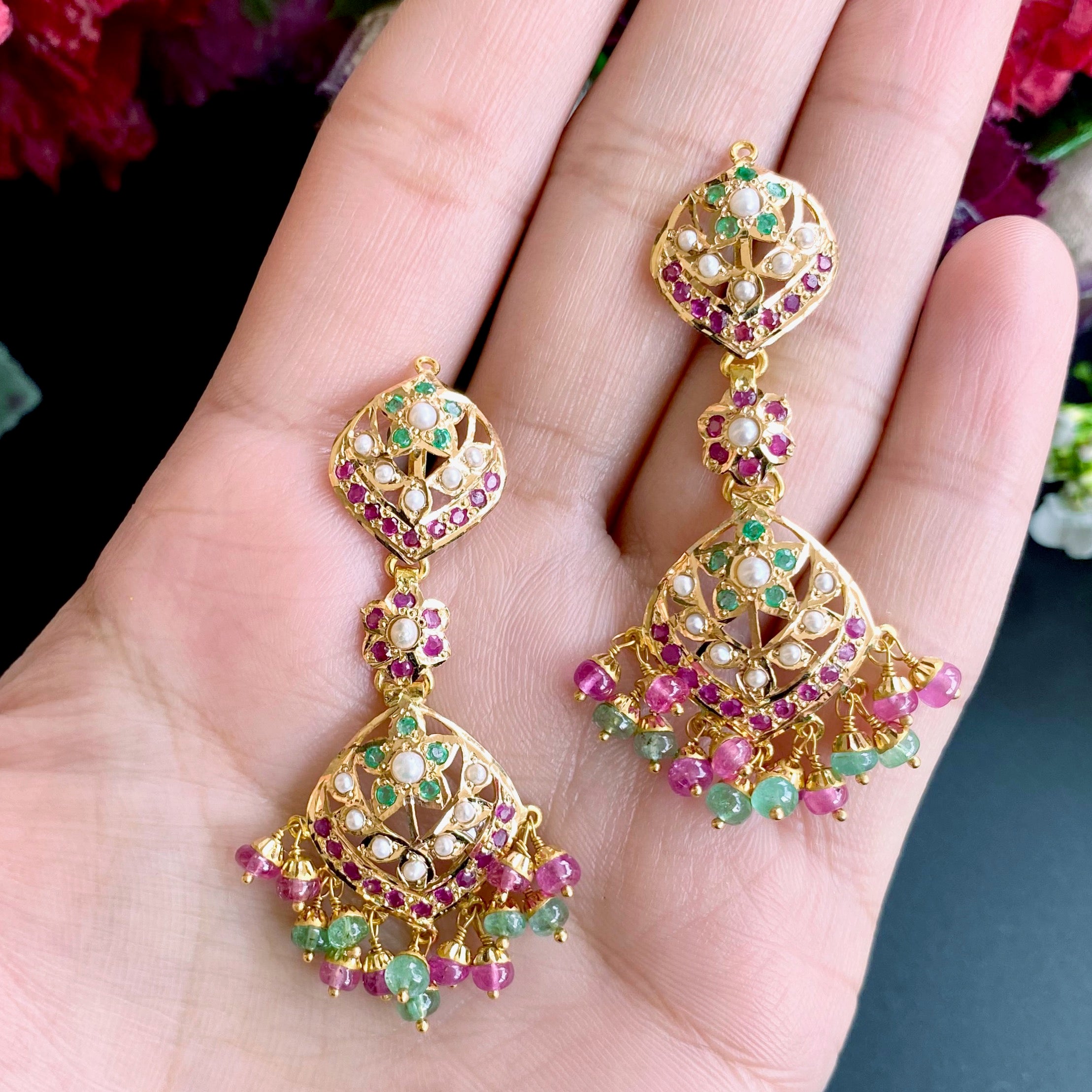 jadau earrings