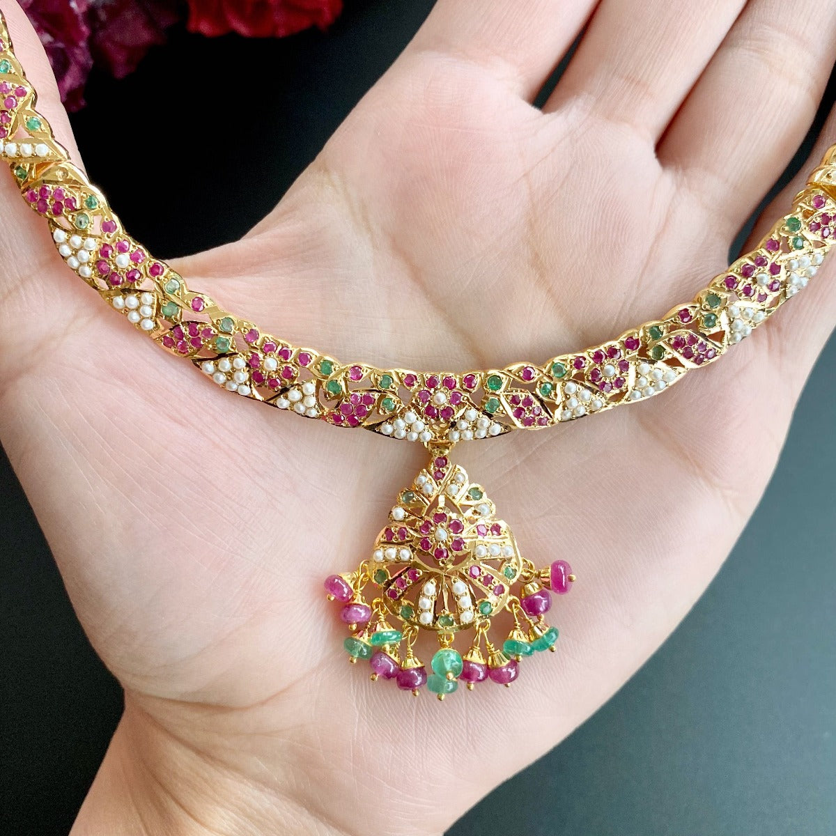hasli necklace gold