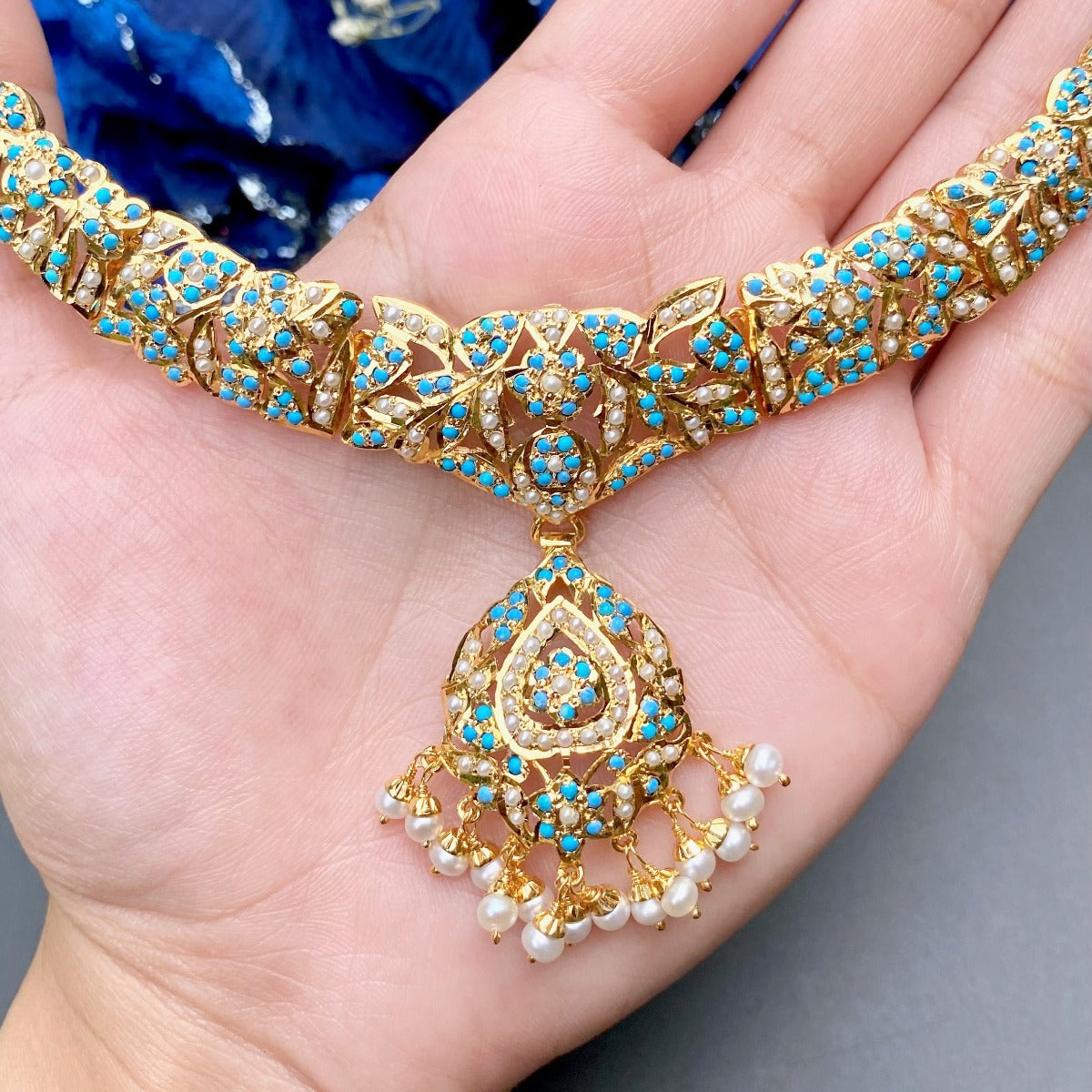 pakistani traditional jewelry set