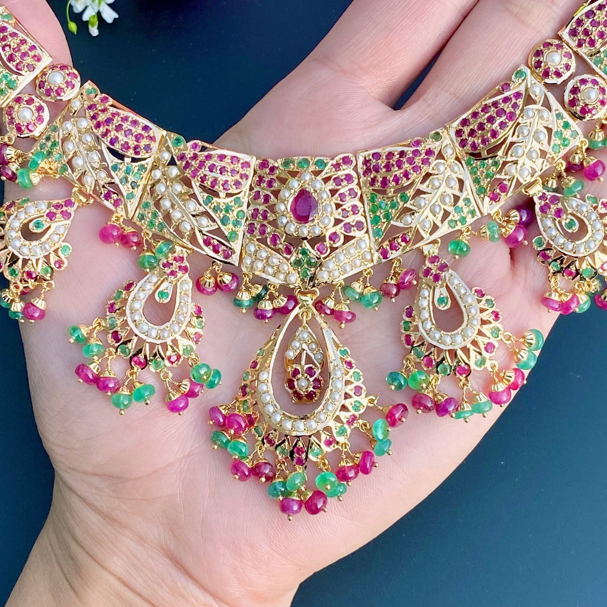 bridal necklace tanishq