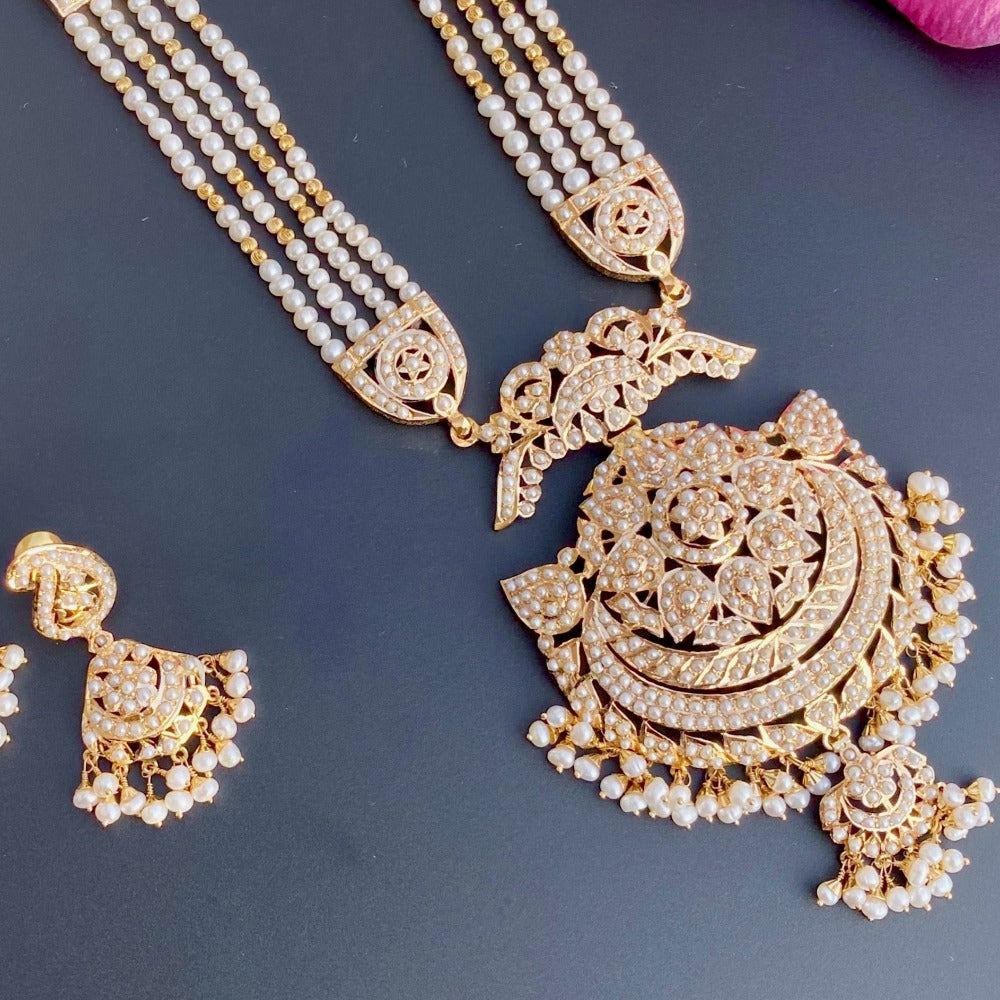 guttapusalu necklace set gold