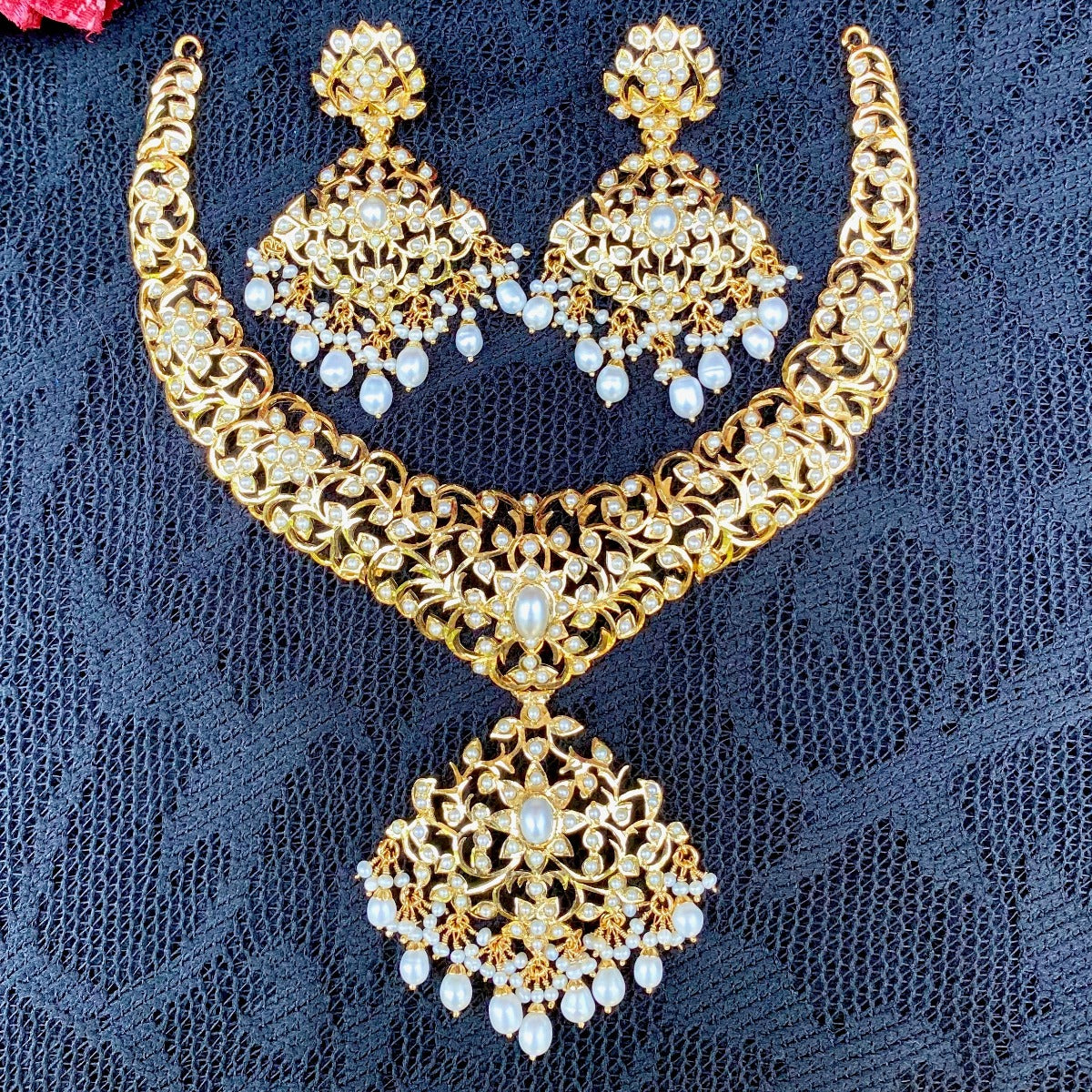 gold plated edwardian jewellery
