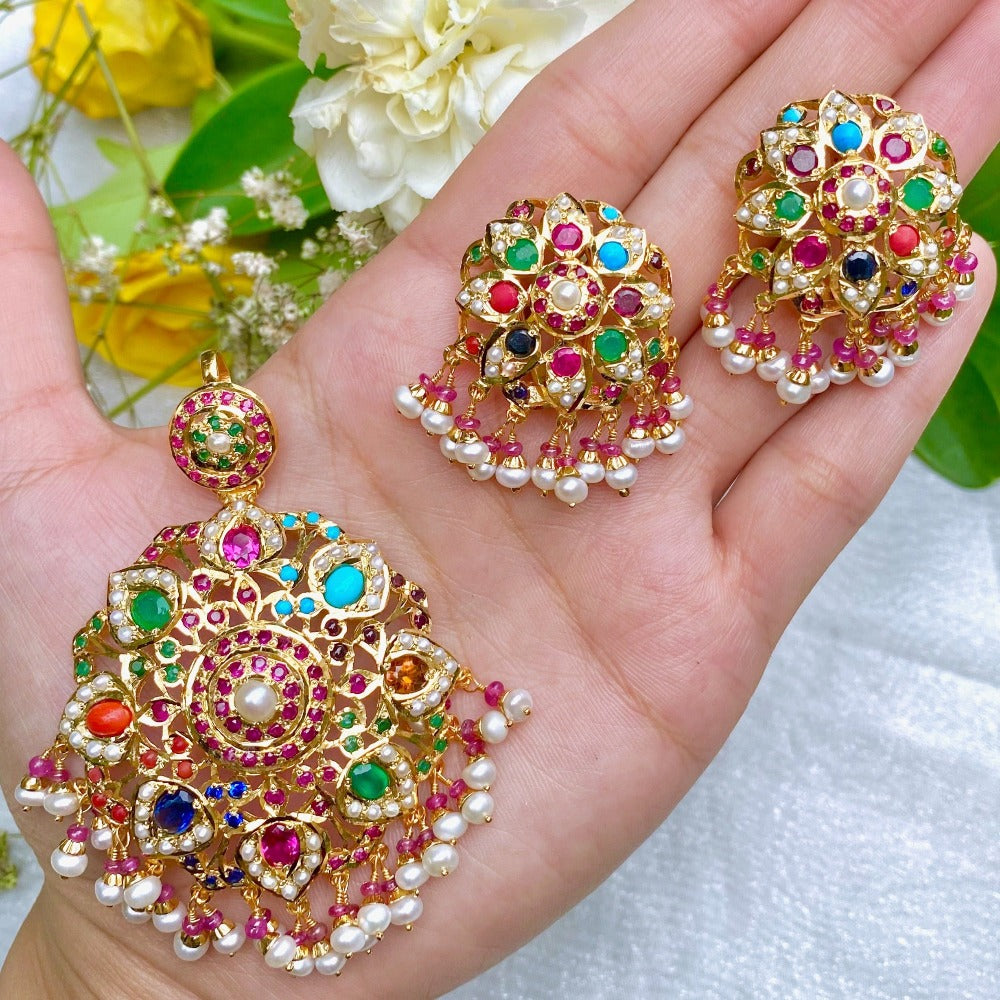 mughal navratna jewelry