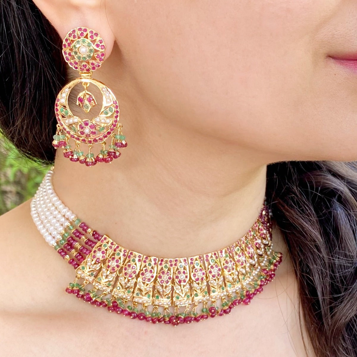 famous amritsar jadau jewelry