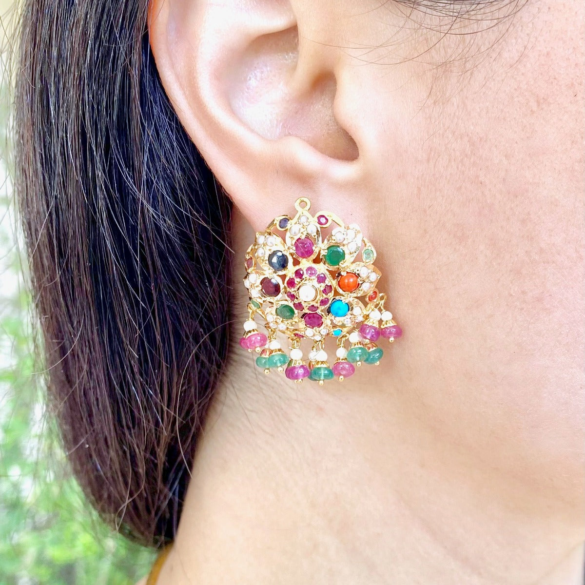 navrattan earrings