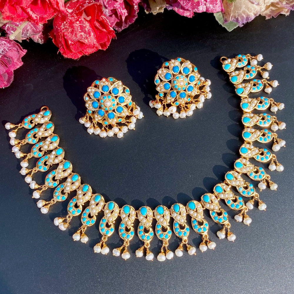 Feroza on sale necklace set