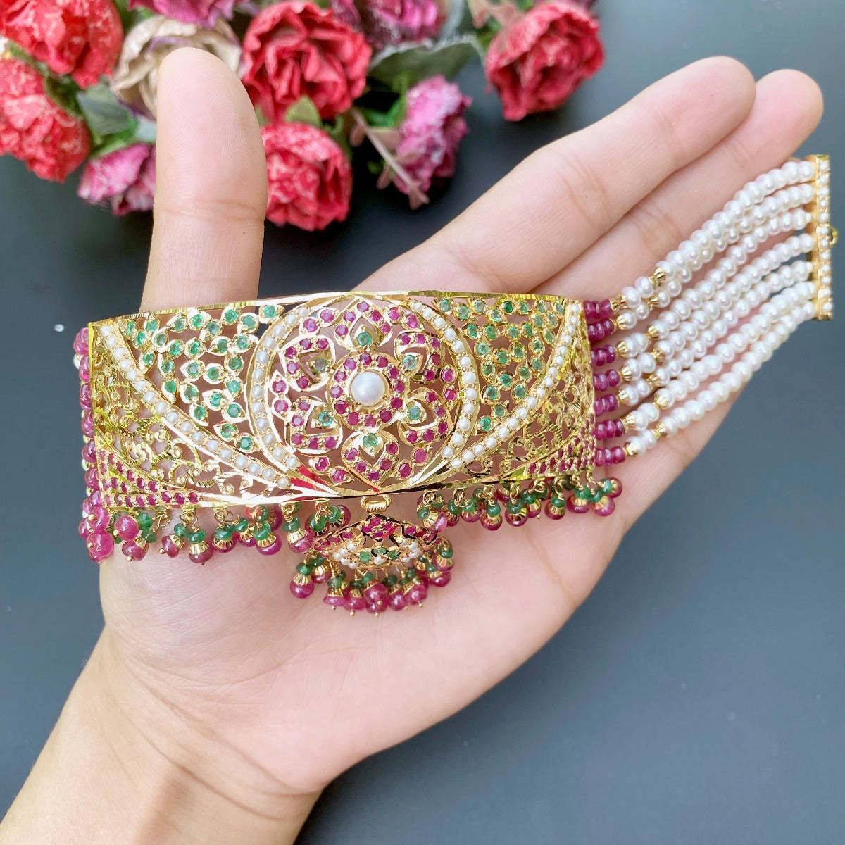 18k jadau jewelry in usa