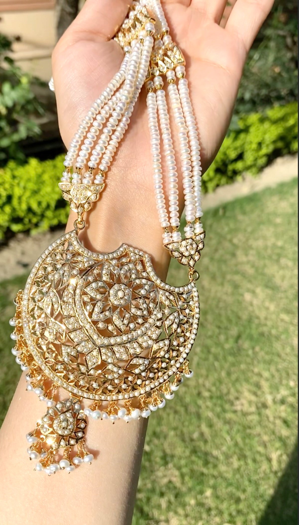 Hyderabadi pearl rani deals haar