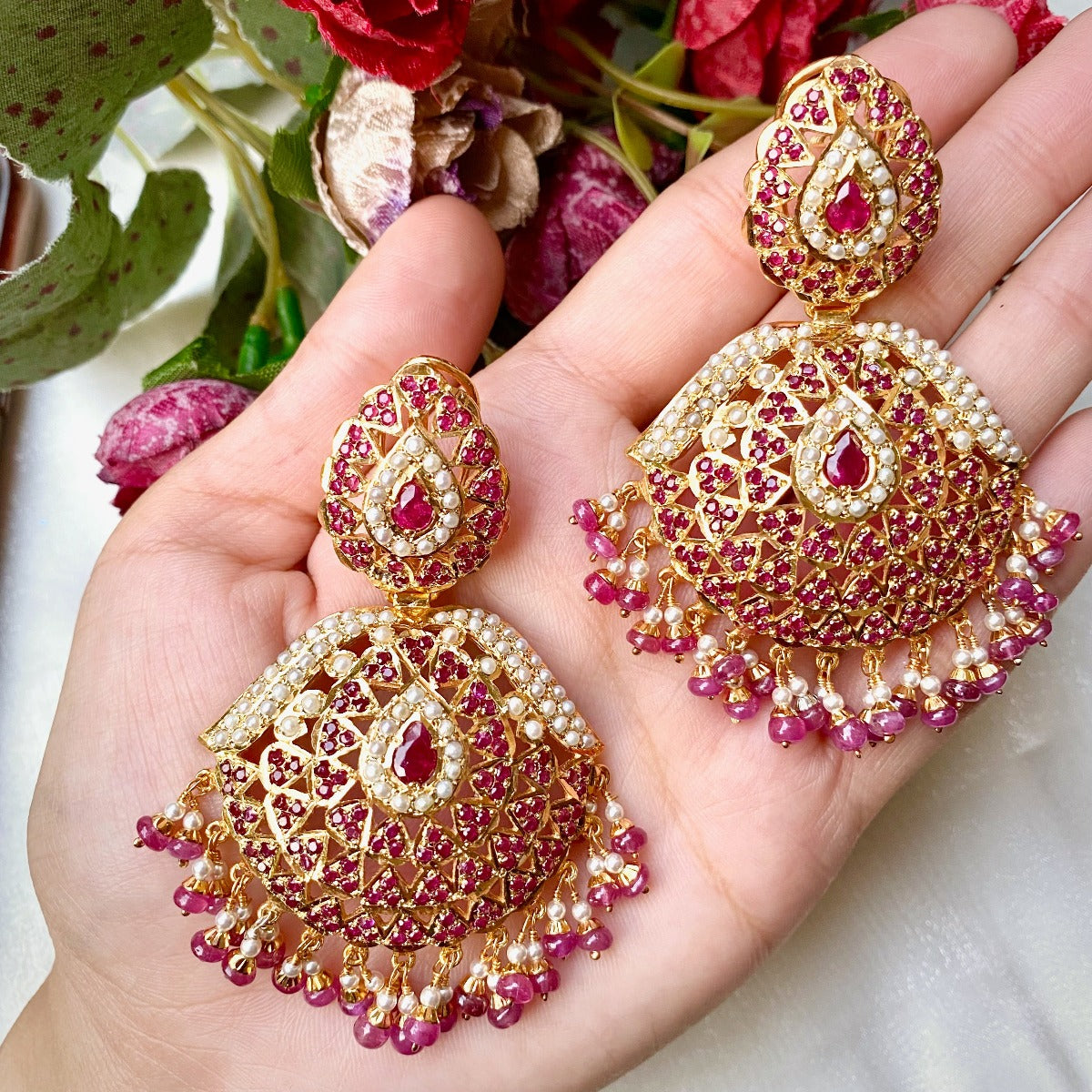 anchor shaped earrings