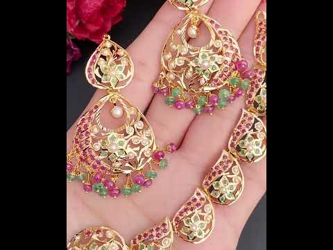 Flipkart.com - Buy Shining Jewel 24K Gold Plated Traditional Chandelier Chandbali  Gold Earrings for Women (SJ_1363) Brass Chandbali Earring Online at Best  Prices in India