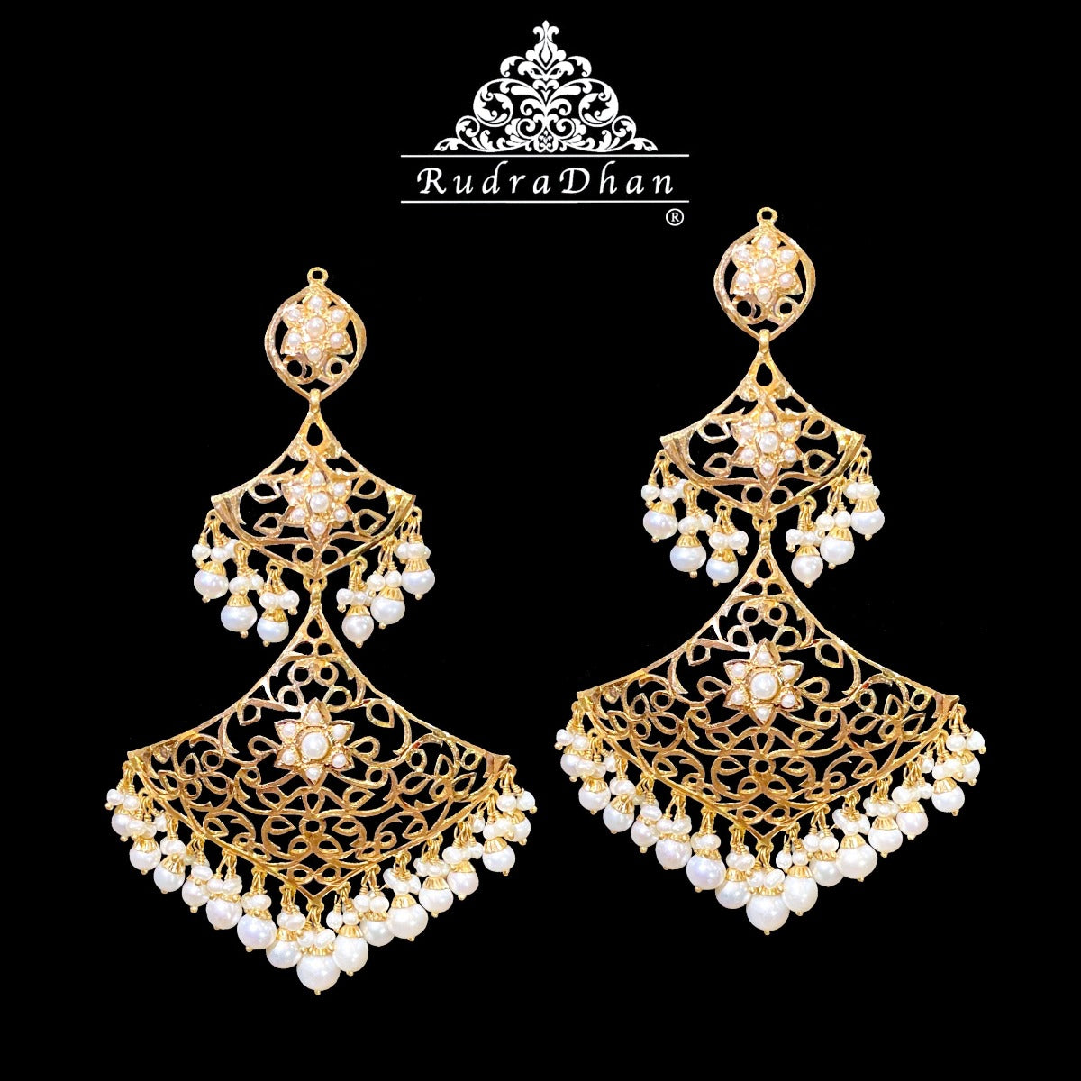 real gold pearl earrings