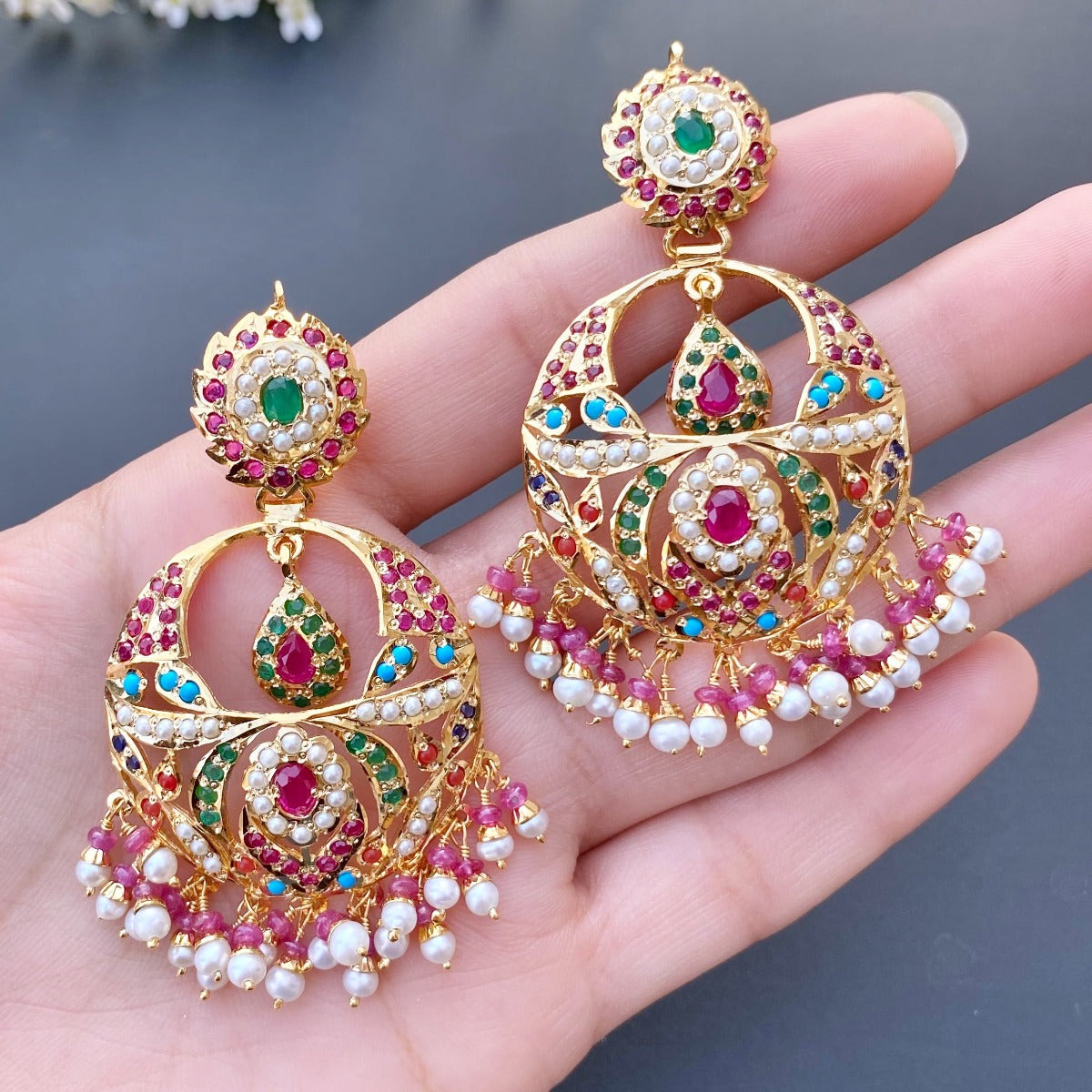meermanka sadikari earrings